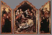 Maarten van Heemskerck Triptych of the Entombment France oil painting artist